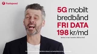 Bestil 5G mobilt bredbånd fra Fastspeed [upl. by Gherardi409]