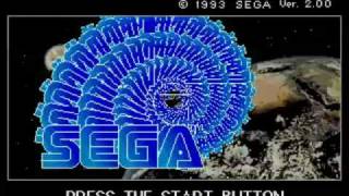 Sega Cd Version 200 Boot screen [upl. by Sargent458]