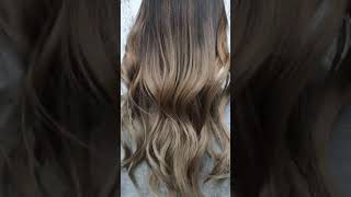 BALAYAGE para MORENAS formula 7 natural  82  10 volúmenes shorts [upl. by Vanden428]