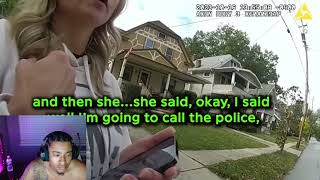 Reacting to cops catching porch pirates in the act CRAZY [upl. by Adias]