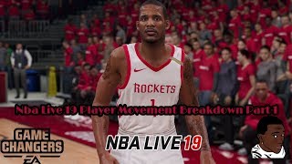 Nba Live 19 Actual Player Movement Breakdown Part  1 [upl. by Ahsilra]