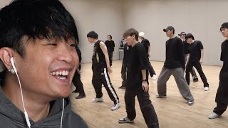 DANCER REACTS TO INSIDE SEVENTEEN ‘MAESTRO’ 안무 연습 비하인드 quotMAESTROquot Dance Practice Sketch [upl. by Atnima524]