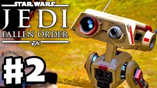 Star Wars Jedi Fallen Order Gameplay Walkthrough Part 2 DOUBLE BLADED LIGHTSABER [upl. by Arika507]