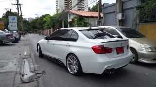 BMW F30 320i w innotech performance exhaust [upl. by Gem885]