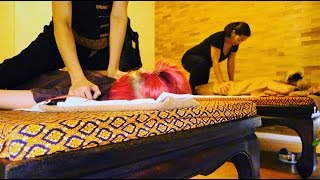 Unsere ERSTE Thai  Massage [upl. by Nesnej]