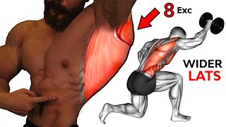 8 exercises to transform your lats into bigger lats  Lats workout [upl. by Ahsenhoj]