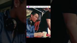 Ronaldos 1 Cup Coffee Challenge🔥 cr7 ronaldo [upl. by Colan287]