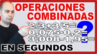 💥Operaciones Con FRACCIONES y DECIMALESCalcula Valor 23350075·02 y 3008195💥Primaria [upl. by Reivaz]