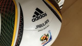 Adidas Jabulani Matchball FIFA World Cup 2010 South Africa  Unboxing [upl. by Eidaj575]