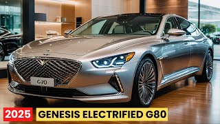 2025 Genesis Electrified G80 Ups the Range and Space More Than Just a Battery [upl. by Roath]