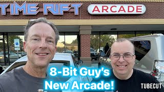 The 8Bit Guy Opens New Arcade  Time Rift Walkthrough Tour [upl. by Ellenaej]