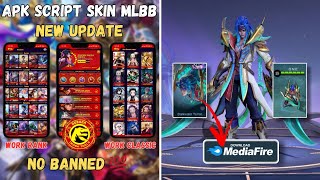 Apk Script ML Skin 2024 No Ban  Apk Unlock All Skin Mlbb 2024  Script Skin ML  Reborn imoba 2024 [upl. by Salis]