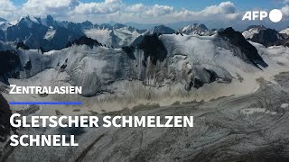 Gletscherschmelze in Zentralasien beunruhigt Forscher  AFP [upl. by Marlea]