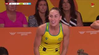 Netball Semi Final AUS vs ENG  Commonwealth Games 2022  Birmingham  Highlights [upl. by Brasca757]