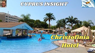 Christofinia Hotel Ayia Napa Cyprus  2024 Tour Around [upl. by Dnesnwot]