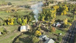 Mavic 3 Enterprise Thermal Drone Video Controlled Fire in Oregon [upl. by Nosnah999]