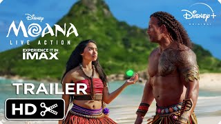 MOANA Live Action – TEASER TRAILER 2024 Dwayne Johnson amp Auliʻi Cravalho Movie  Disney [upl. by Narual]