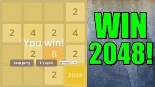 How to BEAT 2048 [upl. by Urbanus]