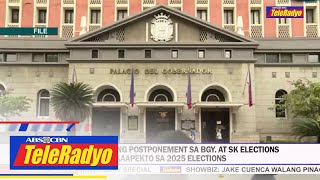 Comelec Panukalang postponement sa brgy at SK elections makakaapekto sa 2025 elections [upl. by Payne563]