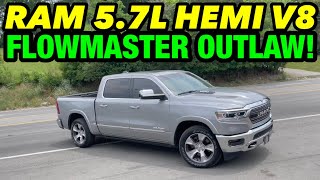 2020 RAM 1500 57L HEMI w FLOWMASTER OUTLAW [upl. by Sawyer512]