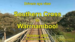 Drivers eye view Southern Cross to Warrnambool Oct 2023 [upl. by Medovich]