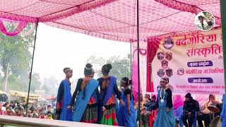 Baba Daik Maya Paithi Tharu Dance Video 2080 ॐ New Star Public School Gulara KailaliSudip Kooshmi [upl. by Mccahill]