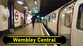 Tube Station Wembley Central  London 🇬🇧  Walkthrough 🚶 [upl. by Novla]