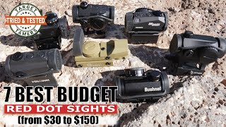 7 Best Budget Red Dot Sights Tested amp Compared Under 50 Under 100 amp Under 150 [upl. by Dannel]