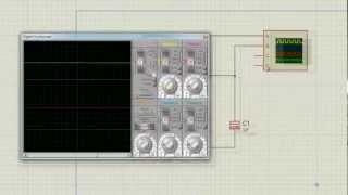 Medida con Osciloscopio en PROTEUS [upl. by Hester]