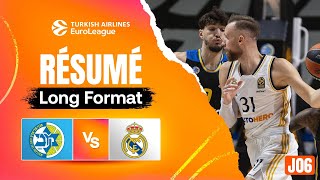 Maccabi TelAviv vs Real Madrid  Résumé long format  EuroLeague J06 [upl. by Nana611]