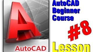 AutoCAD Beginner Course  Layers Lesson 8 [upl. by Sayles]