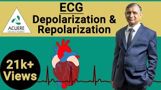 ECG Depolarization and Repolarization by DrShantanu Joshi [upl. by Elik]