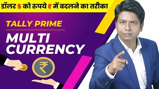 Unadjusted Forex gain or loss balance Adjustment Process  Tally Prime Tutorial in Tamil [upl. by Aridnere]