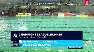 🤽‍♂️ CHAMPIONS LEAGUE  Astralpool CN Sabadell 175 Pays d’Aix Natation fase prèvia  J [upl. by Pedrick]