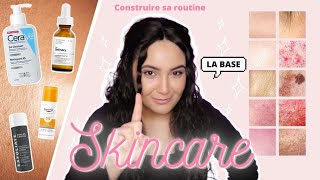 ROUTINE SKINCARE  la base pour construire sa routine acné tâches rosacée [upl. by Jacques426]