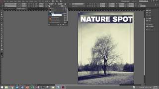 Creating a Magazine Cover in InDesign [upl. by Leanard153]