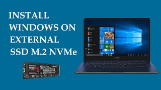 How to Create Portable Windows 1011on SSD M2 NVMe👉Install Windows on External Drive➡️Windows to Go [upl. by Lesiram]