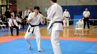 Local Kyokushin fight Victoria Cup [upl. by Akenahc]