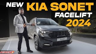 New Kia Sonet 2024 Facelift is here [upl. by Corilla]