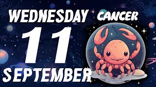 THIS WILL HAPPEN SUDDENLY BETWEEN THE TWO OF YOU CANCER ♋❤ HOROSCOPE FOR TODAY September 11 2024 [upl. by Ilanos]