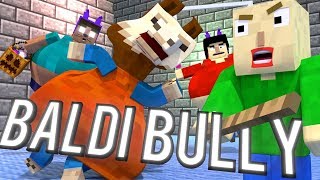 BALDIS BASICS HORROR GAME  Minecraft Animation Herobrine Steve amp MORE [upl. by Kedezihclem]