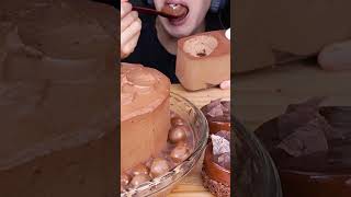 ASMR MALTESERS CHOCOLATE MILK MAGNUM ICE CREAM OREO CAKE NUTELLA DESSERT MUKBANG 먹방咀嚼音 EATING SOUNDS [upl. by Denman]