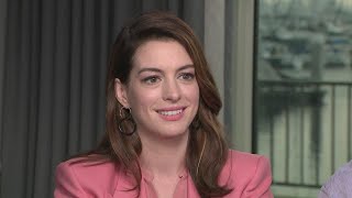 Anne Hathaway Reveals the Hardest Part of Hosting the Oscars Exclusive [upl. by Musihc]