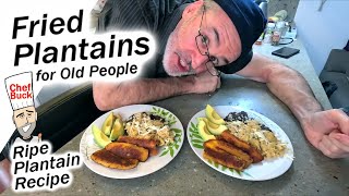 Fried Plantains for Old People  Sweet Maduros Recipe [upl. by Min]