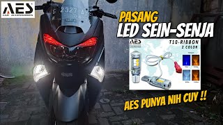 Ganti Lampu LED T10 BullAes 2 Color SeinSenja di Motor Nmax [upl. by Mirisola]