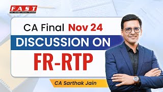 CA Final FR RTP Nov 24 [upl. by Tnafni]