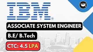 Associate System Engineer  IBM Freshers Recruitment  Bachelors Degree [upl. by Edecrem]