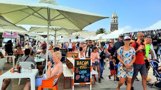 TEGUISE MARKET LANZAROTE  Tourist Famous Destination every Sunday PART 1 [upl. by Jaunita715]