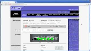 Asignar una IP Fija con Linksys RV042 [upl. by Arbas]