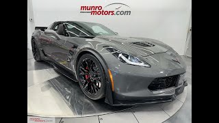 2016 Corvette Z06 2LZ Auto Coupe Brand New Michelin Shark Grey Metallic on Jet Black only 21750kms [upl. by Anilef]